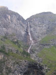 Waterfall seen from the track from Balsiglia