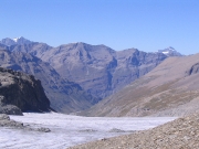 Crossing the glacier behind Rocciamelone