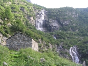 Waterfall after Colle Trione