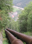 Hydro-electric installation near Rosone